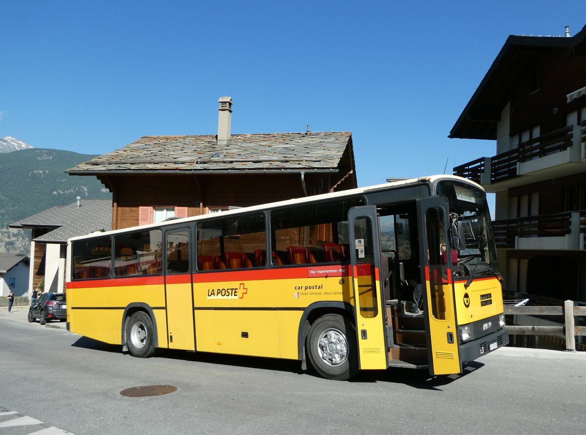 (252'025) - Oser, B�rchen - VS 93'575 - NAW/Lauber (ex Epiney, Ayer PID 1076) am 25. Juni 2023 in Visperterminen, Dorfstrasse