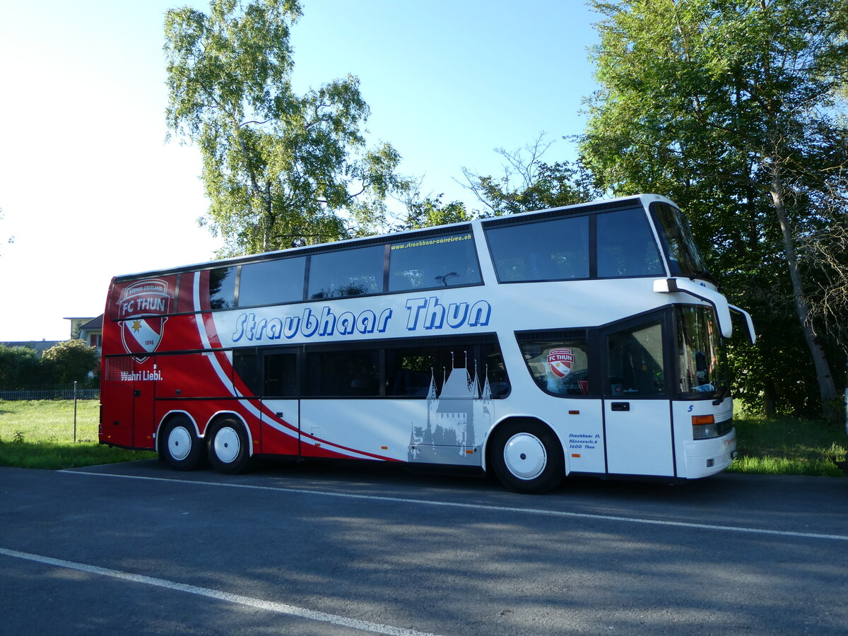 (252'671) - Straubhaar, Thun - Nr. 5/BE 431'132 - Setra am 14. Juli 2023 in Thun, Scherzligen/Schadau