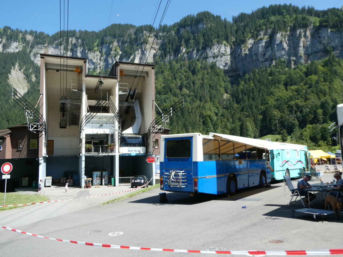 (254'050) - Cal�, Oberlunkhofen - AG 367'456 - NAW/Lauber (ex Gertsch, Erlenbach; ex SRK Bern) am 19. August 2023 in Hoch-Ybrig, Talstation Weglosen
