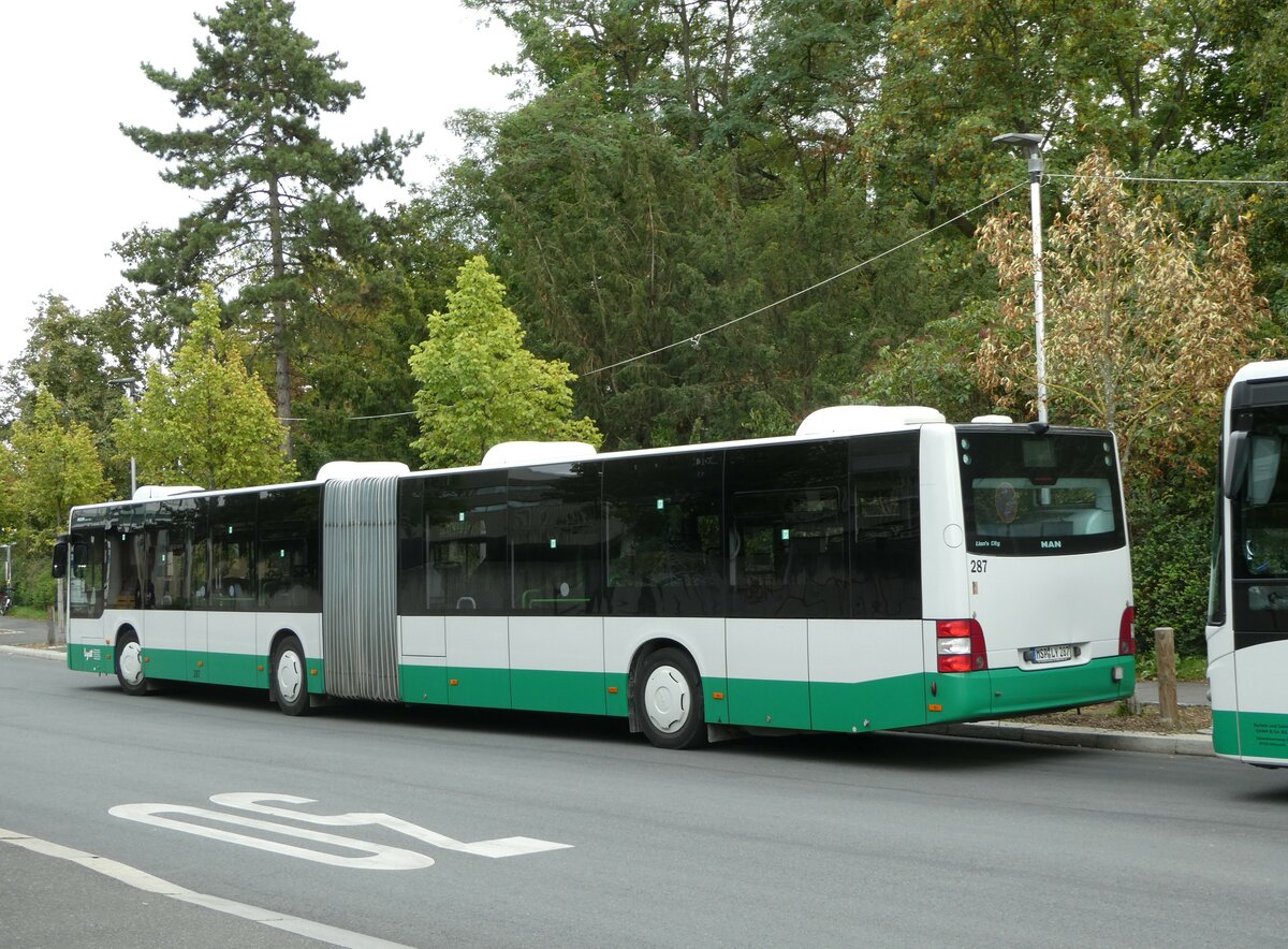 (254'318) - Lyst, Zellingen - Nr. 287/MSP-LY 287 - MAN am 29. August 2023 beim Bahnhof W�rzburg