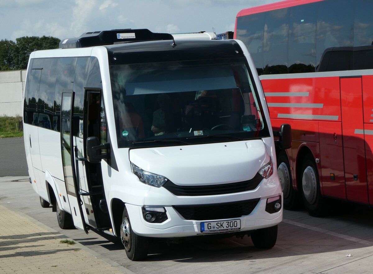 (254'366) - ??? - G-SK 300 - Iveco/ProBus am 30. August 2023 in Teuchern, Rastst�tte Osterfeld