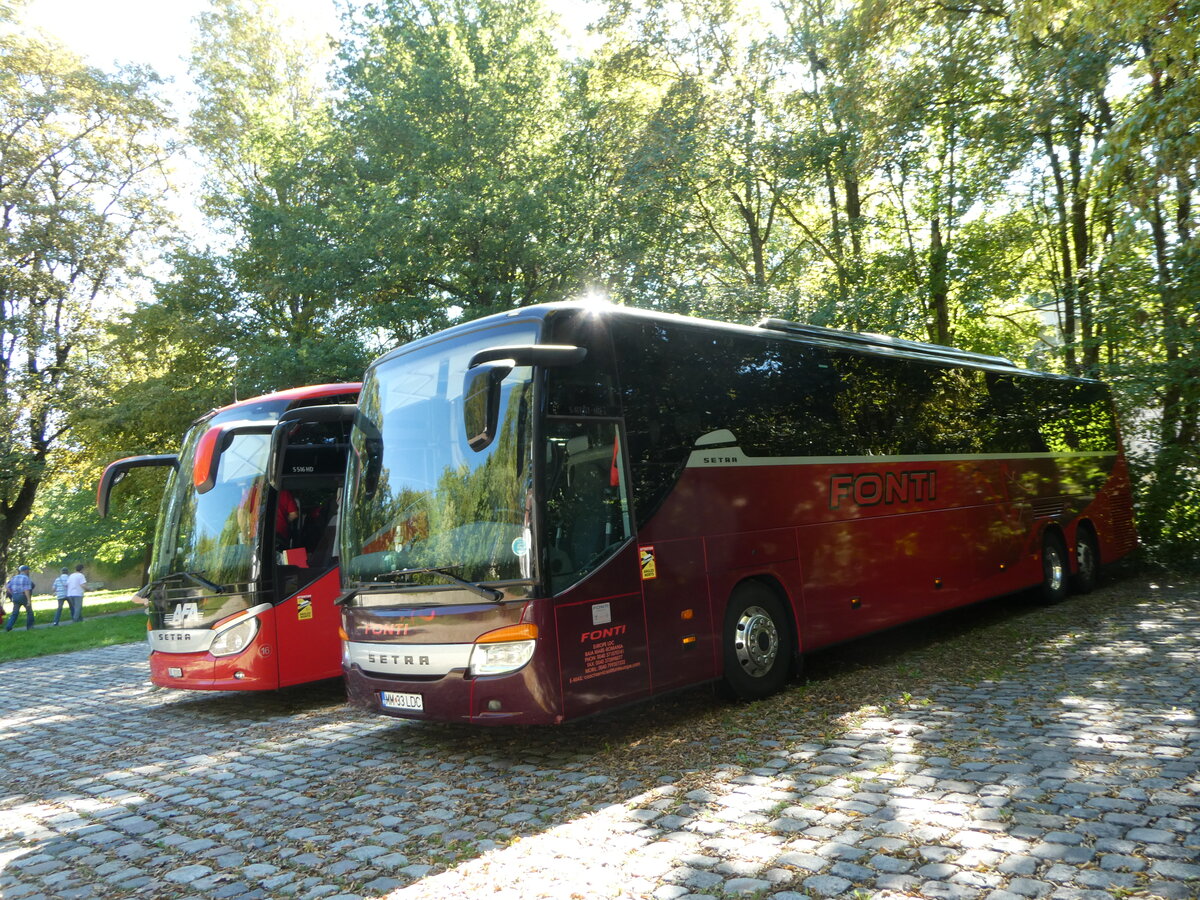 (254'759) - Aus Rum�nien: Fonti, Baia Mare - MM 33 LDC - Setra am 4. September 2023 in Memmingen, Parkplatz