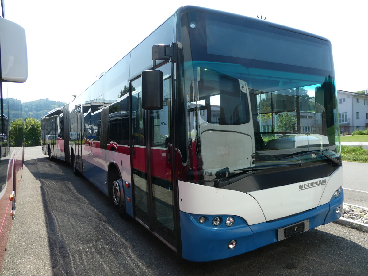 (255'000) - VBZ Z�rich - Nr. 542 - Neoplan am 9. September 2023 in Winterthur, Daimler Buses