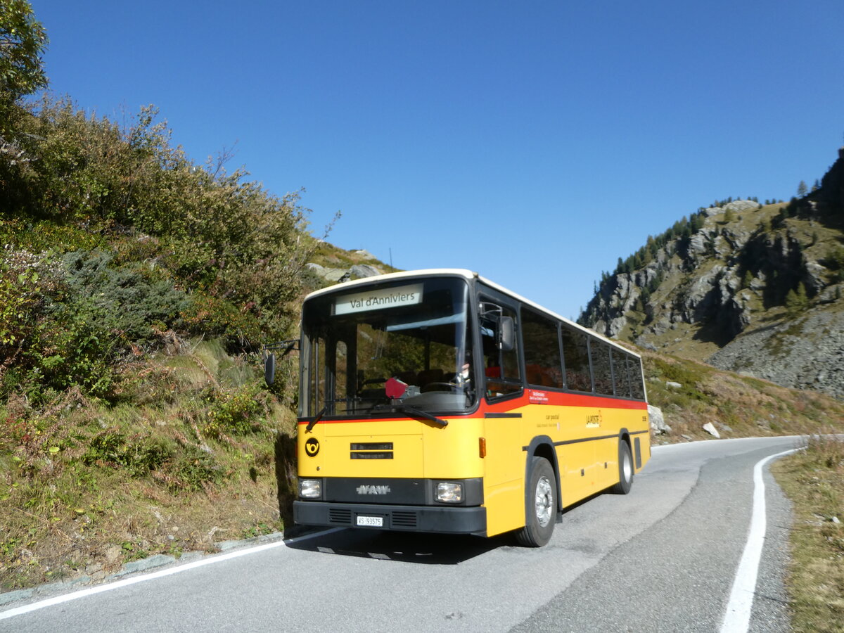 (256'025) - Oser, B�rchen - VS 93'575 - NAW/Lauber (ex Epiney, Ayer PID 1076) am 8. Oktober 2023 bei Grimentz