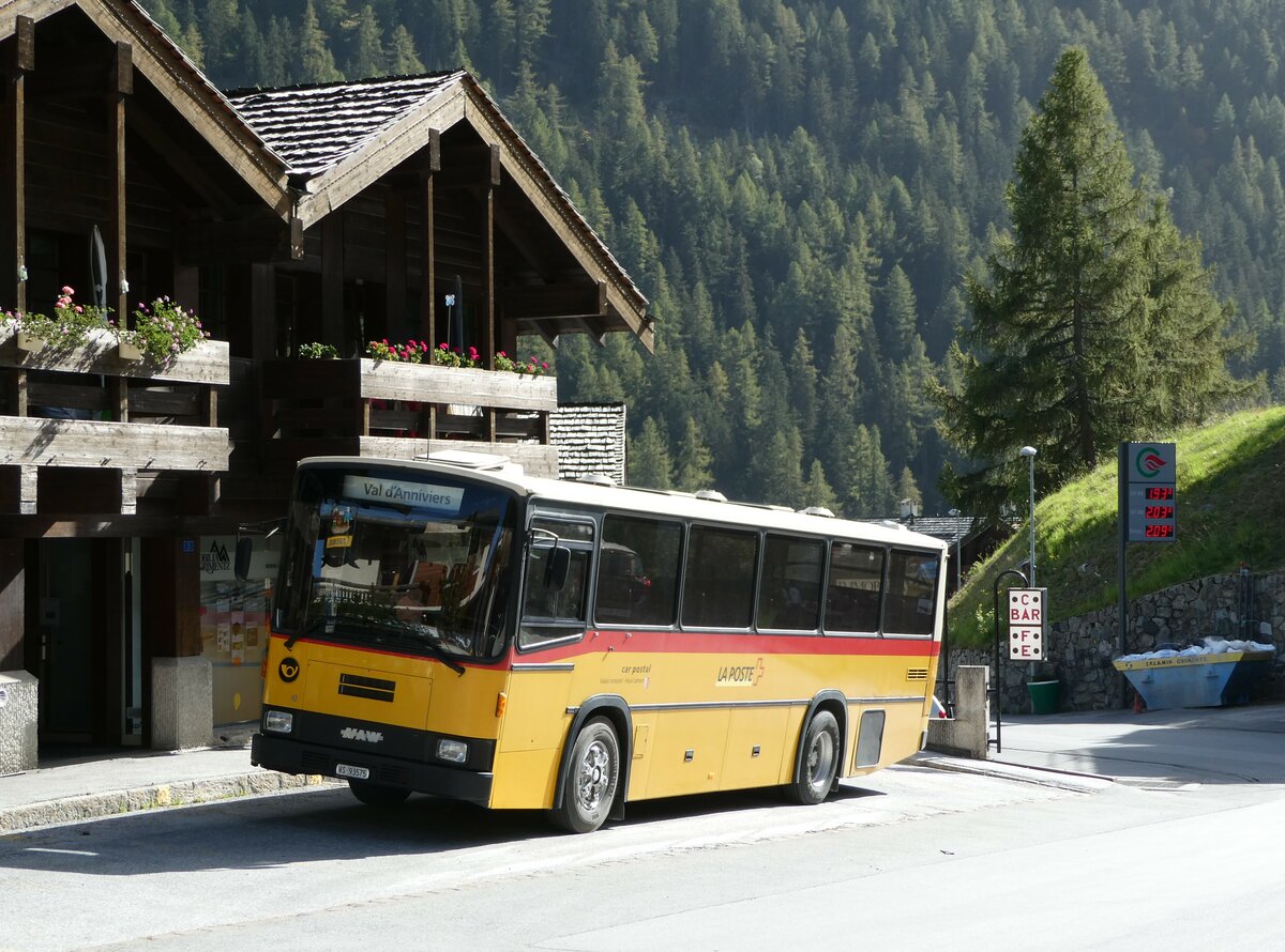 (256'050) - Oser, B�rchen - VS 93'575 - NAW/Lauber (ex Epiney, Ayer PID 1076) am 8. Oktober 2023 in Grimentz, Carovilla