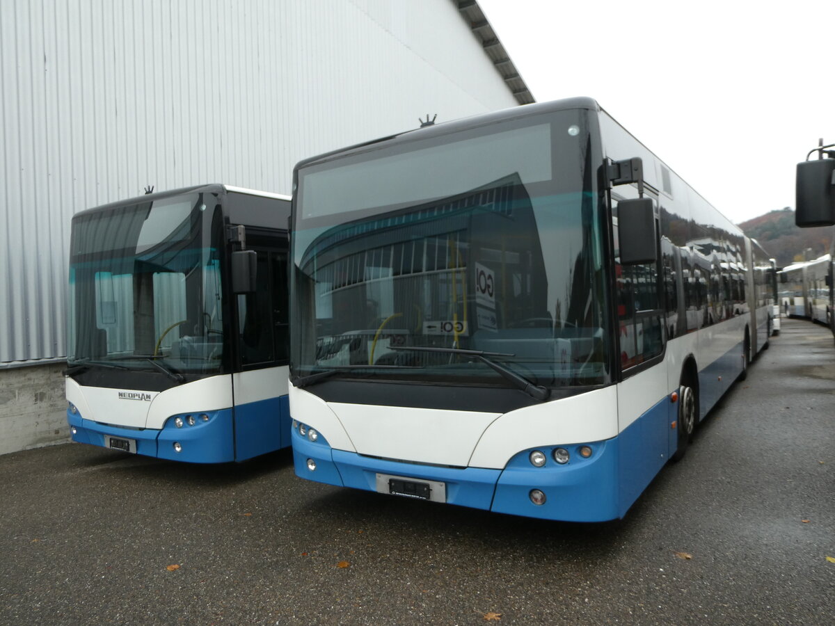 (257'147) - VBZ Z�rich - Nr. 541 - Neoplan am 18. November 2023 in Winterthur, Daimler Buses