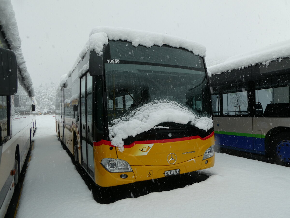 (257'360) - Fl�ck, Brienz - Nr. 5/BE 113'349/PID 10'859 - Mercedes am 2. Dezember 2023 in Winterthur, Daimler Buses