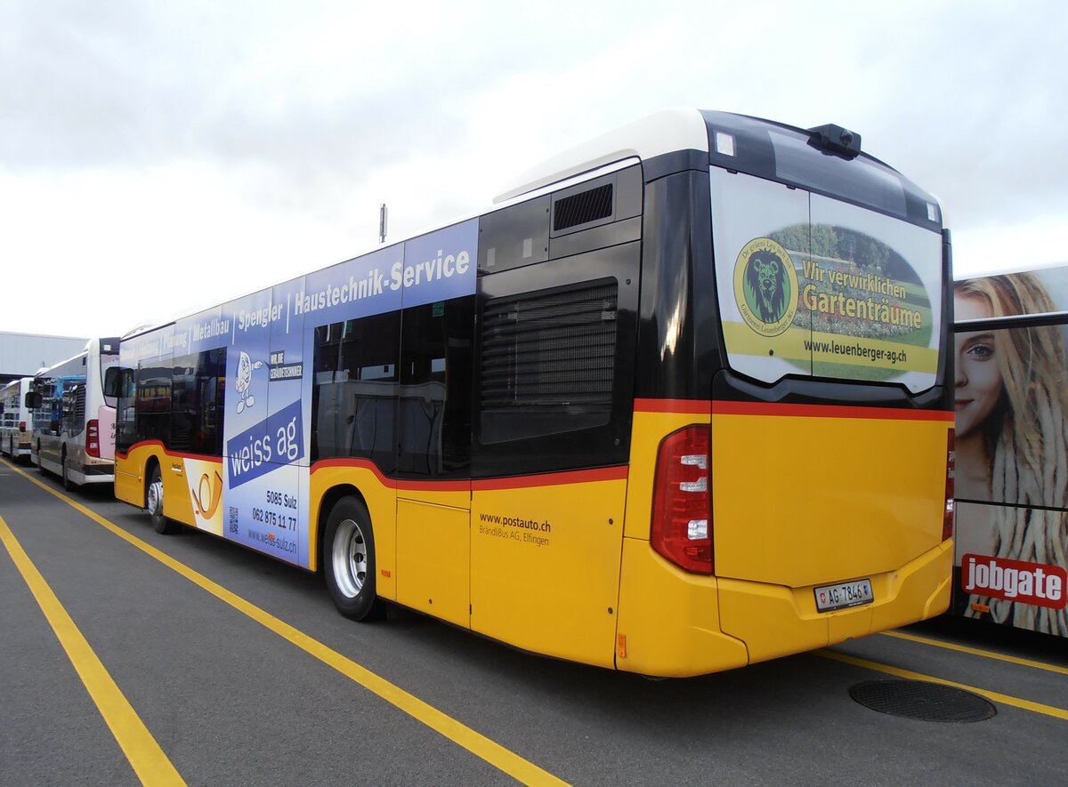 (257'871) - Br�ndli, Elfingen - Nr. 3/AG 7846/PID 11'553 - Mercedes am 23. Dezember 2023 in Winterthur, Daimler Buses