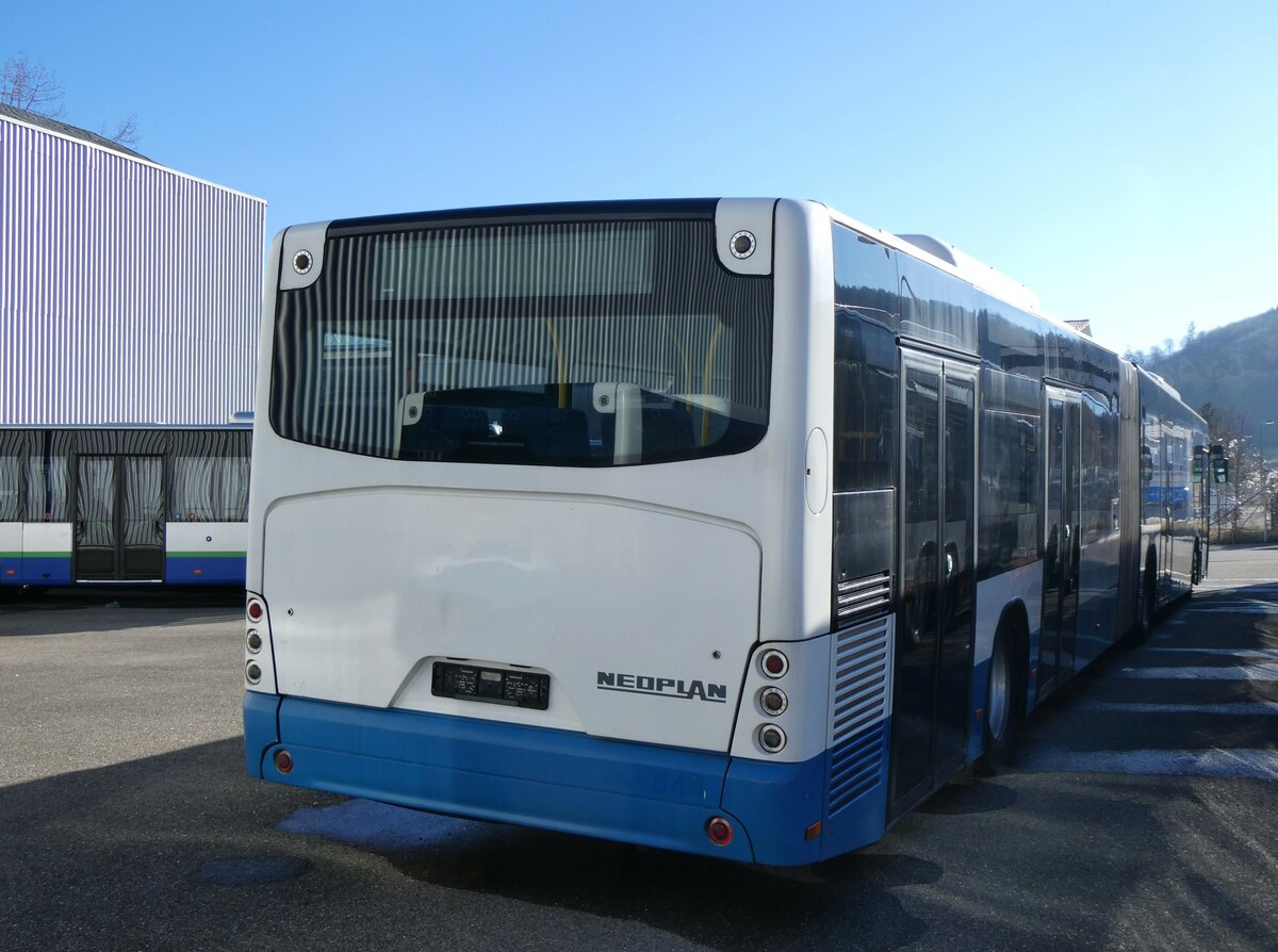 (259'093) - VBZ Z�rich - Nr. 544 - Neoplan am 3. Februar 2024 in Winterthur, Daimler Buses