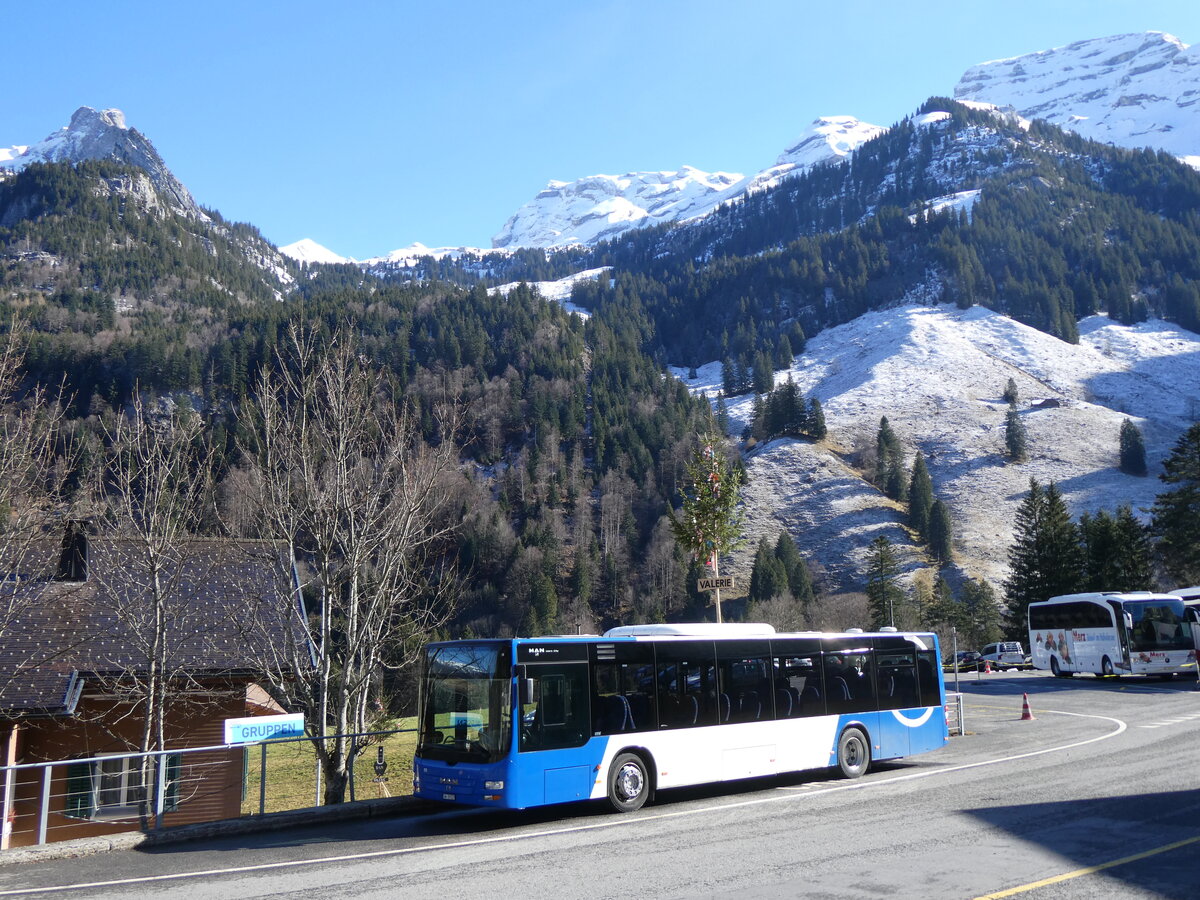 (259'298) - Koch, Giswil - Nr. 111/OW 29'122 - MAN (ex TPN Nyon Nr. 111) am 13. Februar 2024 auf der St�ckalp