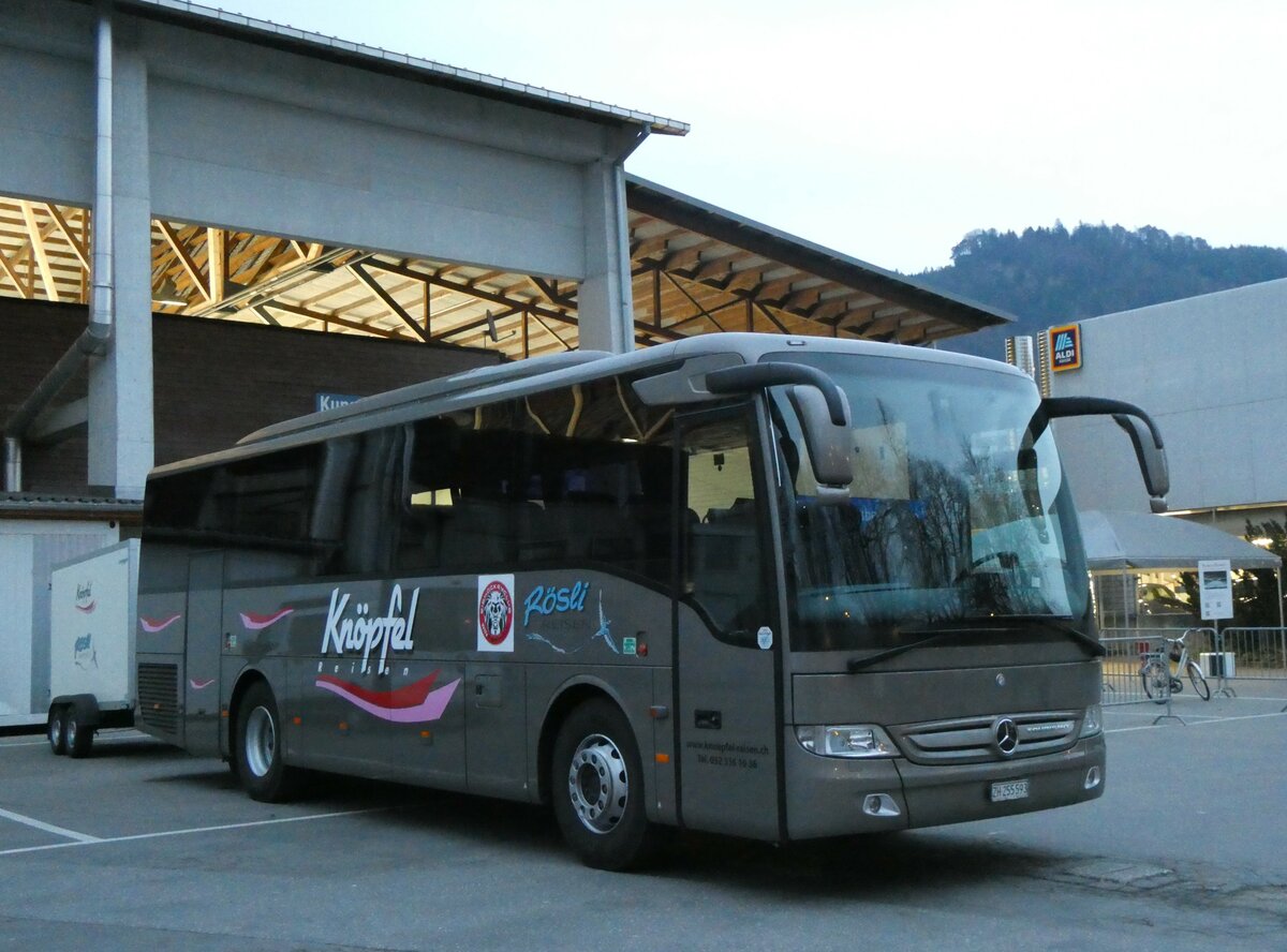 (259'449) - Kn�pfel, Dinhard - ZH 255'593 - Mercedes am 18. Februar 2024 in Thun, Grabengut