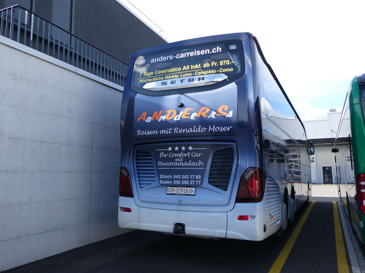 (259'595) - AaNnDdEeRrSs, Z�rich - ZH 32'916 U - Setra am 24. Februar 2024 in Winterthur, Daimler Buses