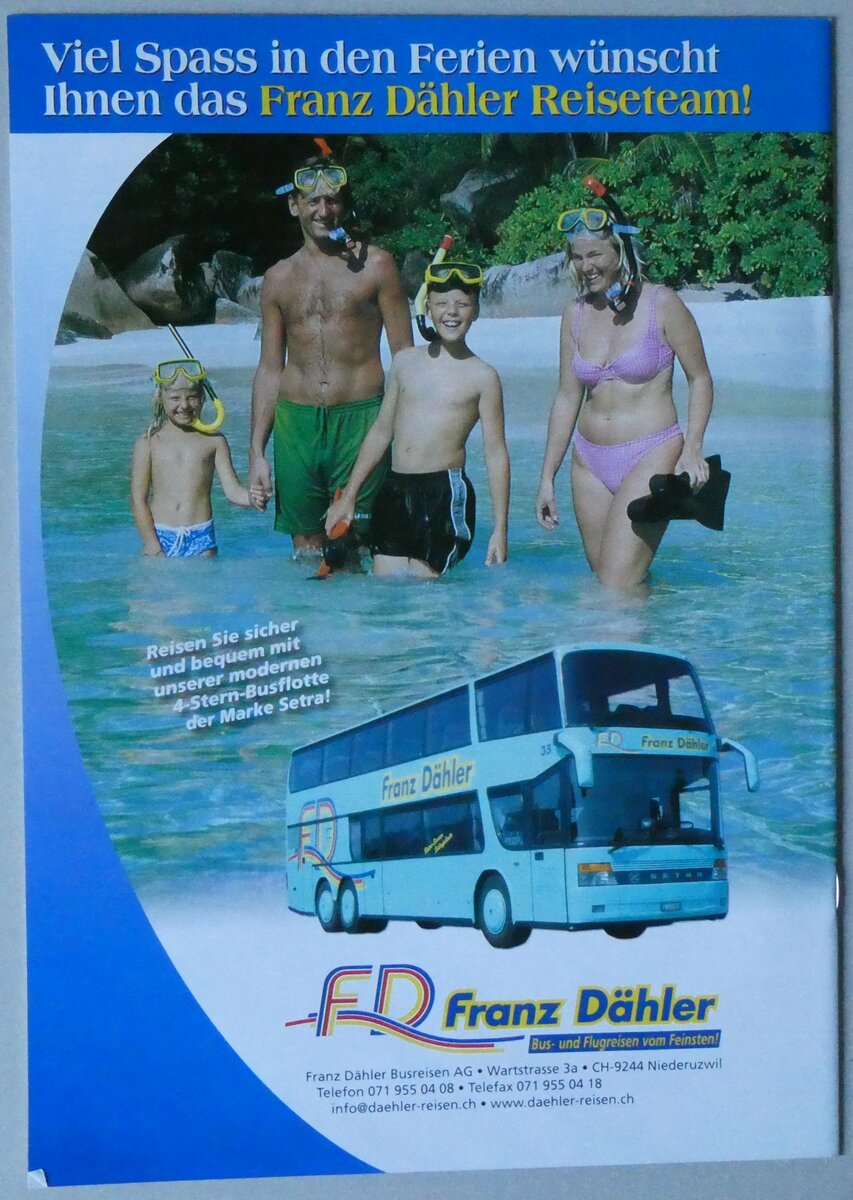 (259'618) - D�hler-Badeferien 2005 am 25. Februar 2024 in Thun (R�ckseite)
