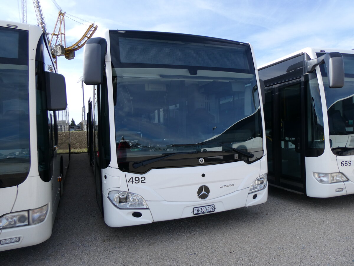 (259'868) - Intertours, Domdidier - Nr. 492/FR 300'492 - Mercedes am 2. M�rz 2024 in Domdidier, Garage