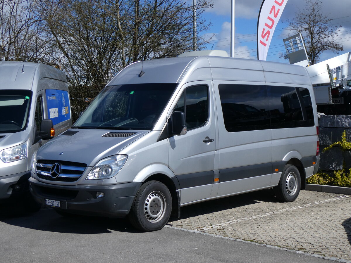 (260'681) - Interbus, Kerzers - FR 386'537 - Mercedes am 24. M�rz 2024 in Kerzers, Interbus