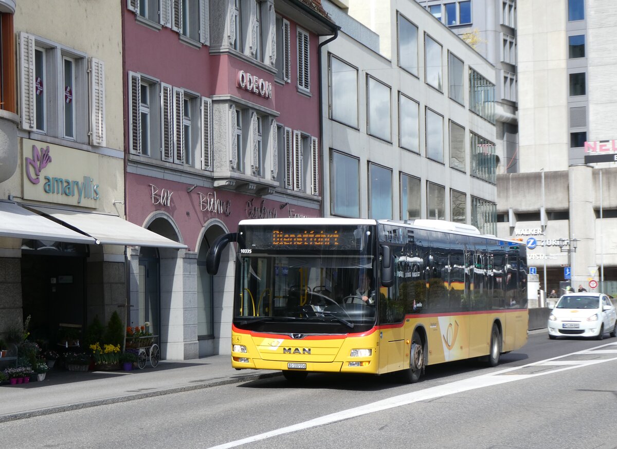 (260'781) - Voegtlin-Meyer, Brugg - Nr. 133/AG 100'556/PID 10'335 - MAN am 28. M�rz 2024 beim Bahnhof Brugg