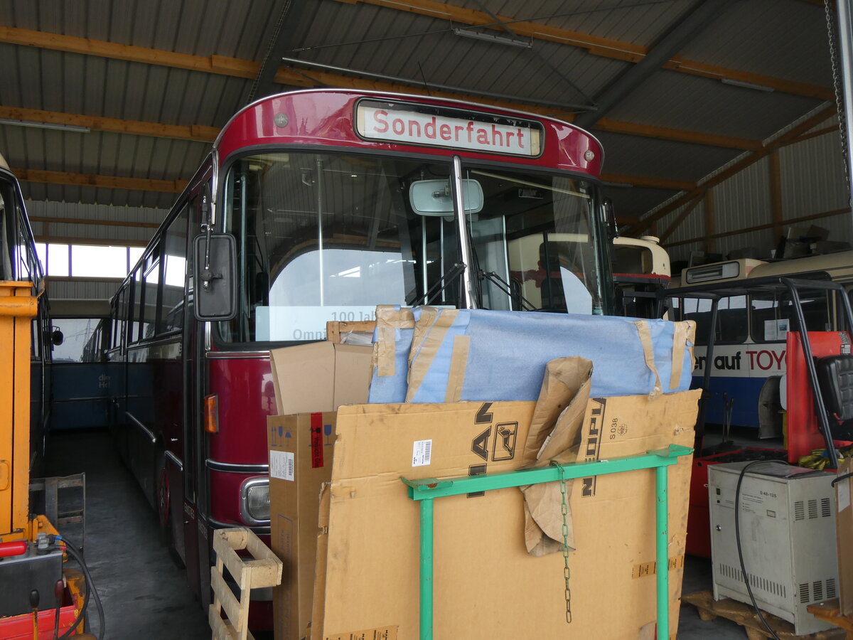 (261'323) - Deutsche Bundesbahn (OCM) - Setra am 14. April 2024 in Grossk�llnbach, Lager OCM (Teilaufnahme)