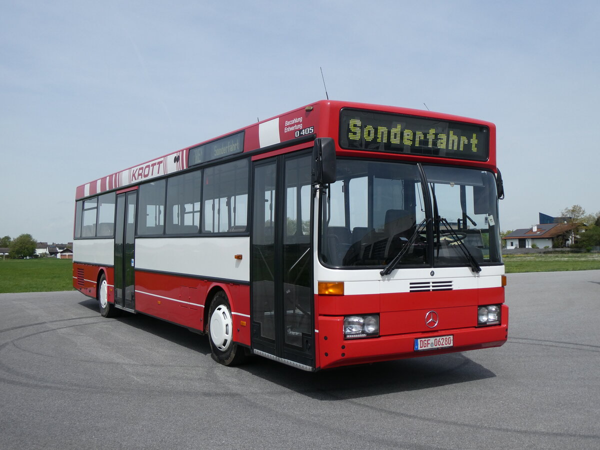 (261'357) - Krott, Stolberg (Reicheneder) - DGF 06'280 - Mercedes am 14. April 2024 in Pilsting, Auw�rter Automobil-Park