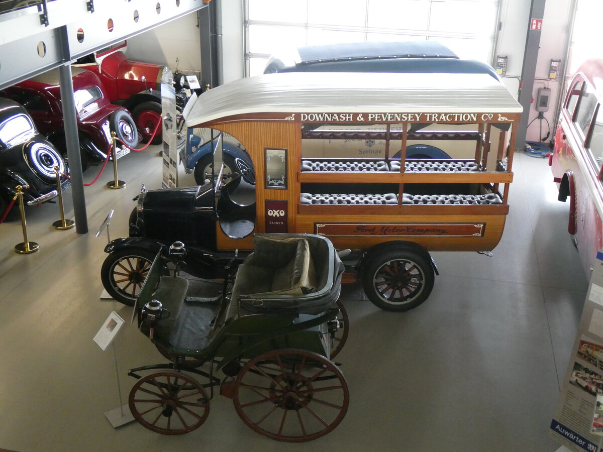 (261'393) - Hogger, Freilassing (auw�rter) - Ford (ex Downash & Pevensey Traction/GB) am 14. April 2024 in Pilsting, Auw�rter Automobil-Park