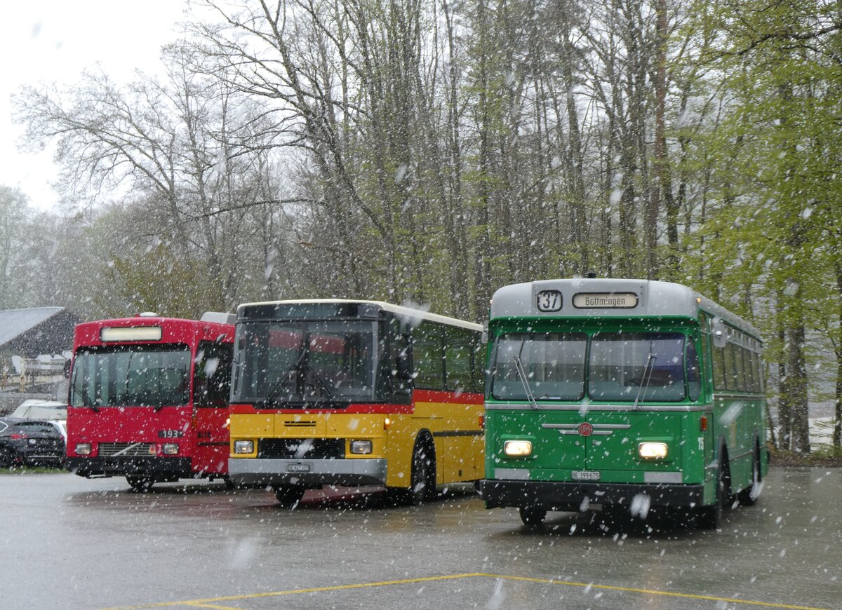 (261'608) - BVB Basel (RWB) - Nr. 75/BE 399'675 - FBW/FHS am 21. April 2024 in Burgdorf, �kihof Ziegelgut