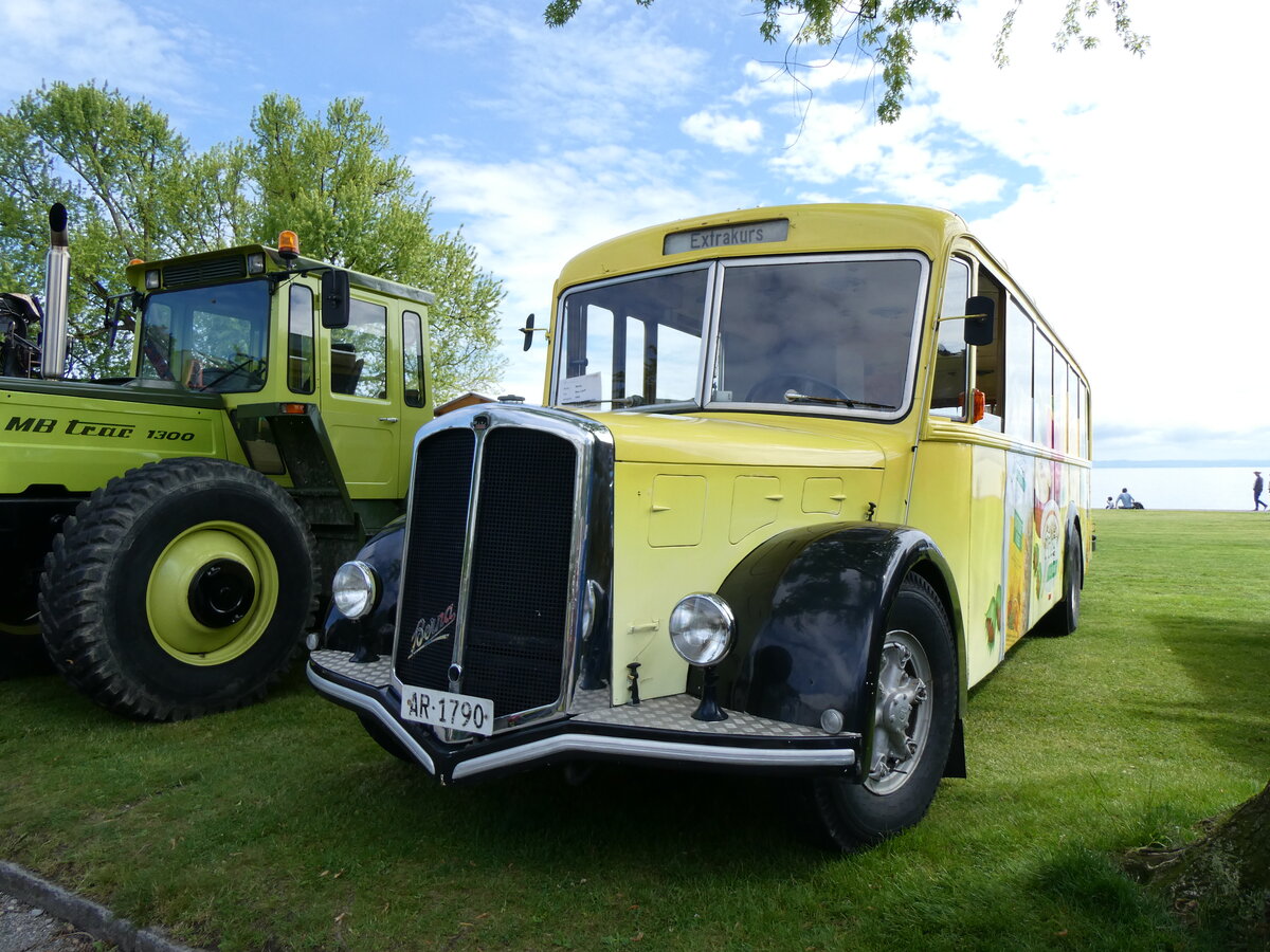 (262'951) - Hugener, Stein - AR 1790 - Berna/Hess (ex Zwicky, Wigoltingen; ex Merk, Amriswil; ex Baub�ro; ex SOO Olten Nr. 9) am 25. Mai 2024 in Arbon, Arbon Classics