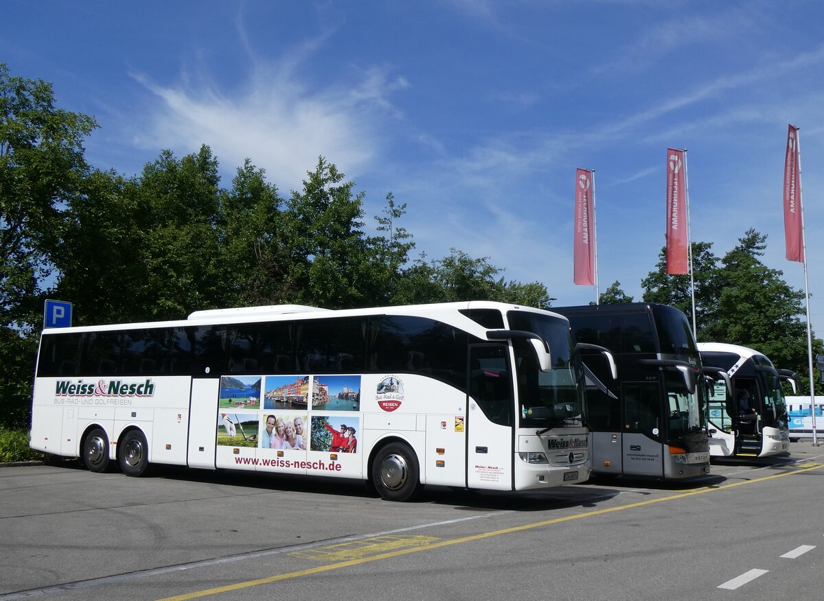 (263'801) - Aus Deutschland: Weiss&Nesch, Nagold - CW-WN 74 - Mercedes am 18. Juni 2024 in Winterthur, Technorama
