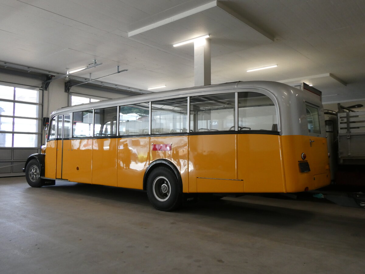 (263'863) - R�llin, Hirzel - FBW/T�scher (ex Egger, Grafenried; ex P 24'586; ex P 1414) am 22. Juni 2024 in N�fels, FBW-Museum