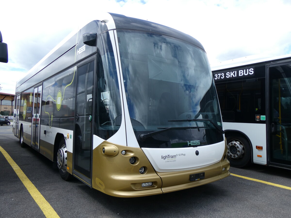 (264'240) - Interbus, Kerzers - eHess (ex Vorf�hrfahrzeug Hess) am 30. Juni 2024 in Kerzers, Interbus