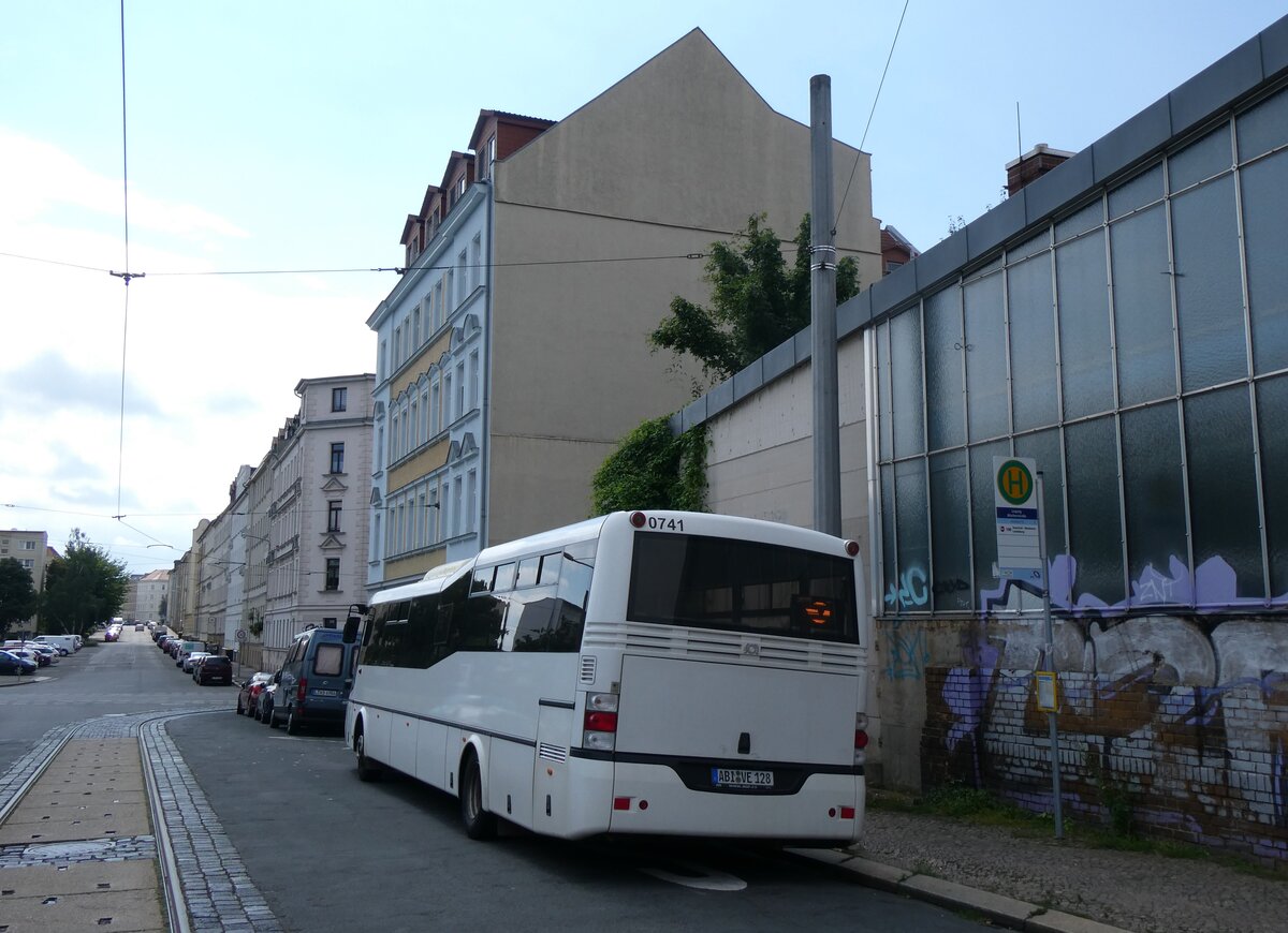 (264'679) - Vetter, Salzfurtkapelle - Nr. 741/ABI-VE 128 - SOR am 11. Juli 2024 in Leipzig, B�cherstrasse (Einsatz OBS)