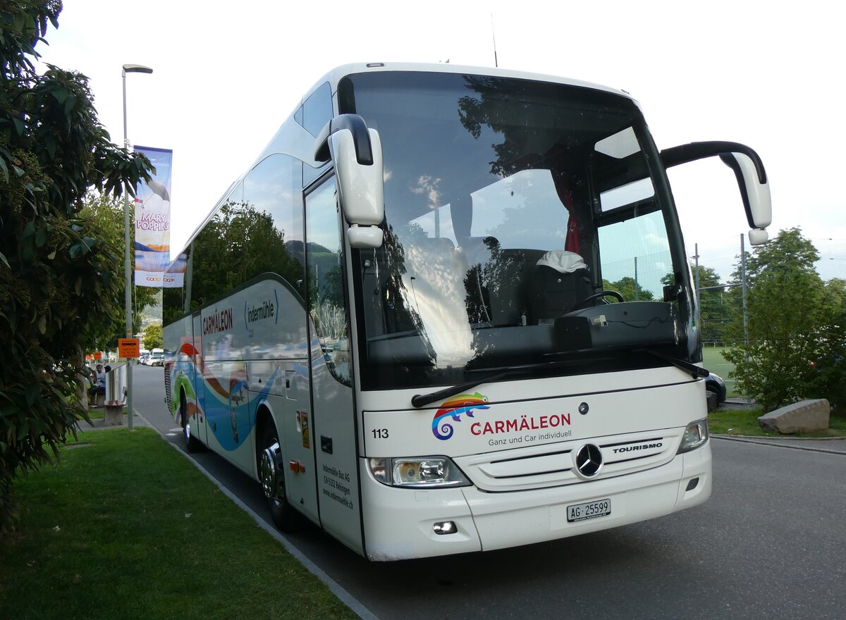 (264'895) - Inderm�hle, Rekingen - Nr. 113/AG 25'599 - Mercedes am 19. Juli 2024 in Thun, Strandbad