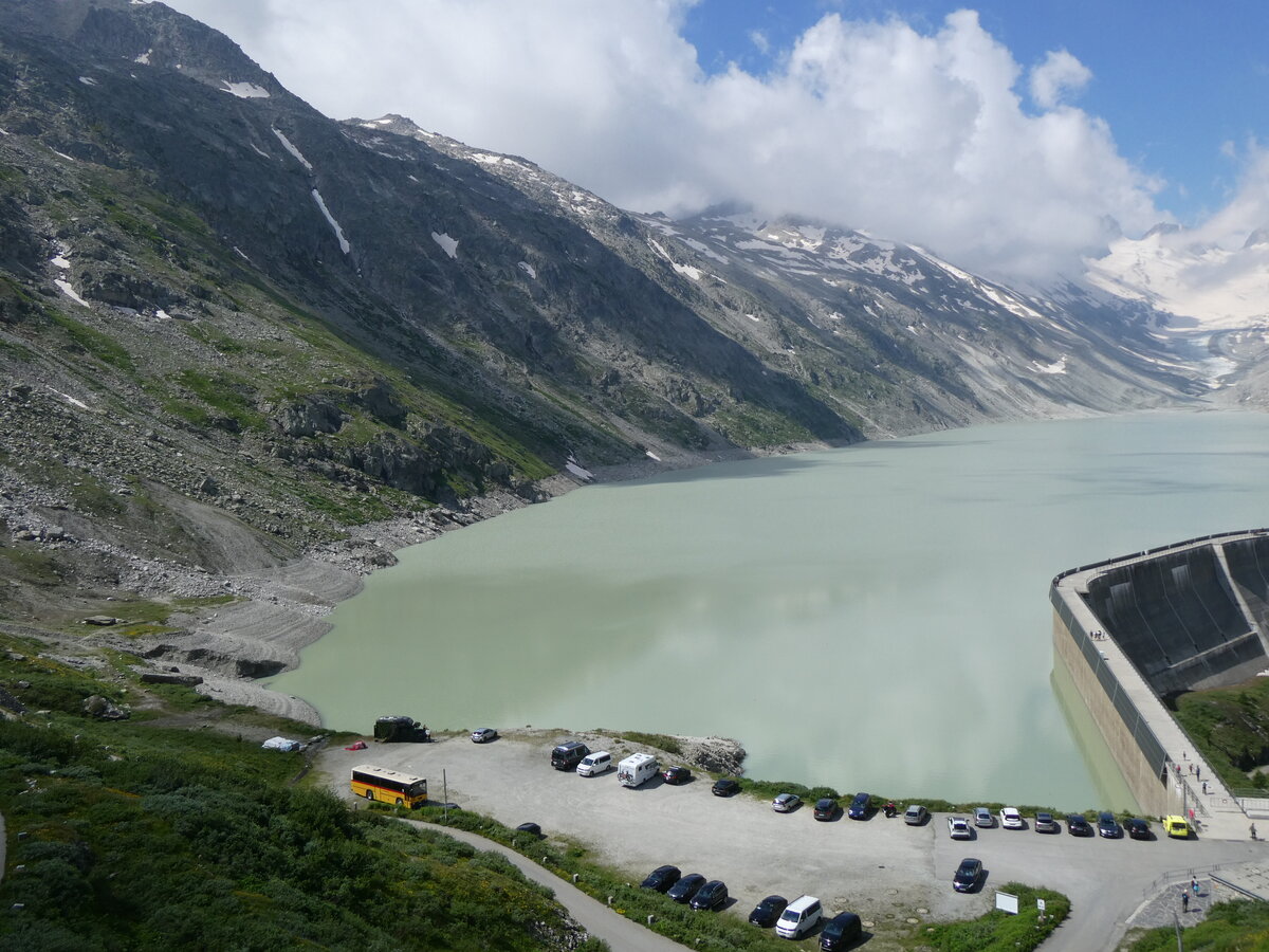 (265'171) - Oser, B�rchen - VS 93'575 - NAW/Lauber (ex Epiney, Ayer/PID 1076) am 28. Juli 2024 in Oberaar, Stausee