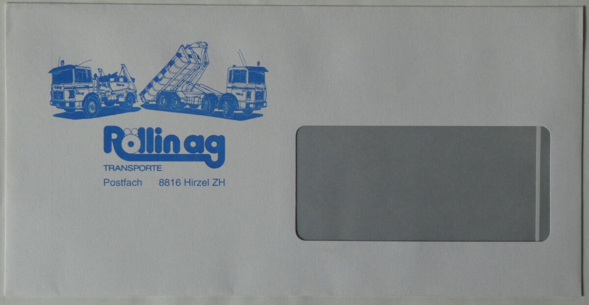 (265'232) - R�llin-Briefumschlag am 29. Juli 2024 in Thun