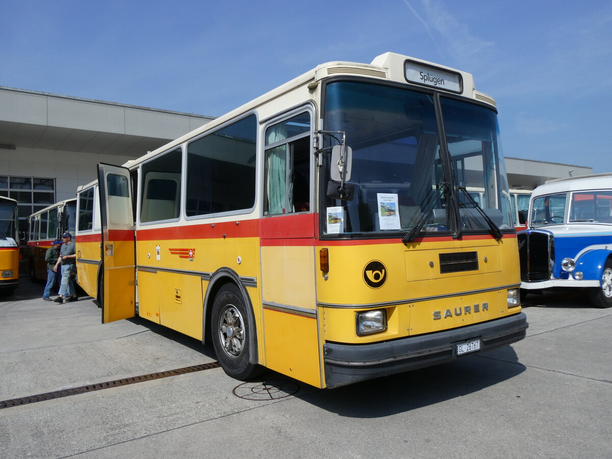 (266'340) - Zimmermann, Kerns - GL 26'767 - Saurer/R&J (ex Br�ndli, Z�rich; ex Hofmann, Z�rich; ex Pacciarelli, Grono; ex P 26'661) am 31. August 2024 in Oberkirch, CAMPUS Sursee