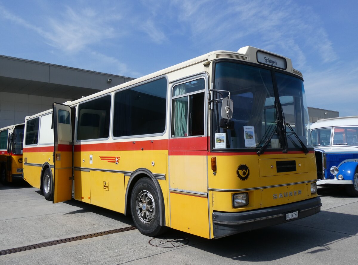 (266'485) - Zimmermann, Kerns - GL 26'767 - Saurer/R&J (ex Br�ndli, Z�rich; ex Hofmann, Z�rich; ex Pacciarelli, Grono; ex P 25'661) am 31. August 2024 in Oberkirch, CAMPUS Sursee