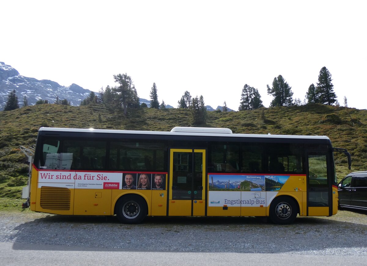 (267'460) - Fl�ck, Brienz - Nr. 24/BE 868'724/PID 11'593 - Iveco am 22. September 2024 auf der Engstlenalp (Einsatz Engstlenalp-Bus)