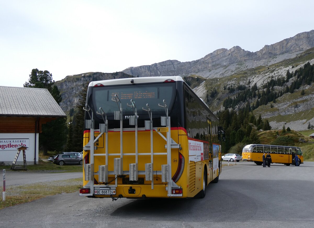 (267'481) - Fl�ck, Brienz - Nr. 24/BE 868'724/PID 11'593 - Iveco am 22. September 2024 auf der Engstlenalp (Einsatz Engstlenalp-Bus)