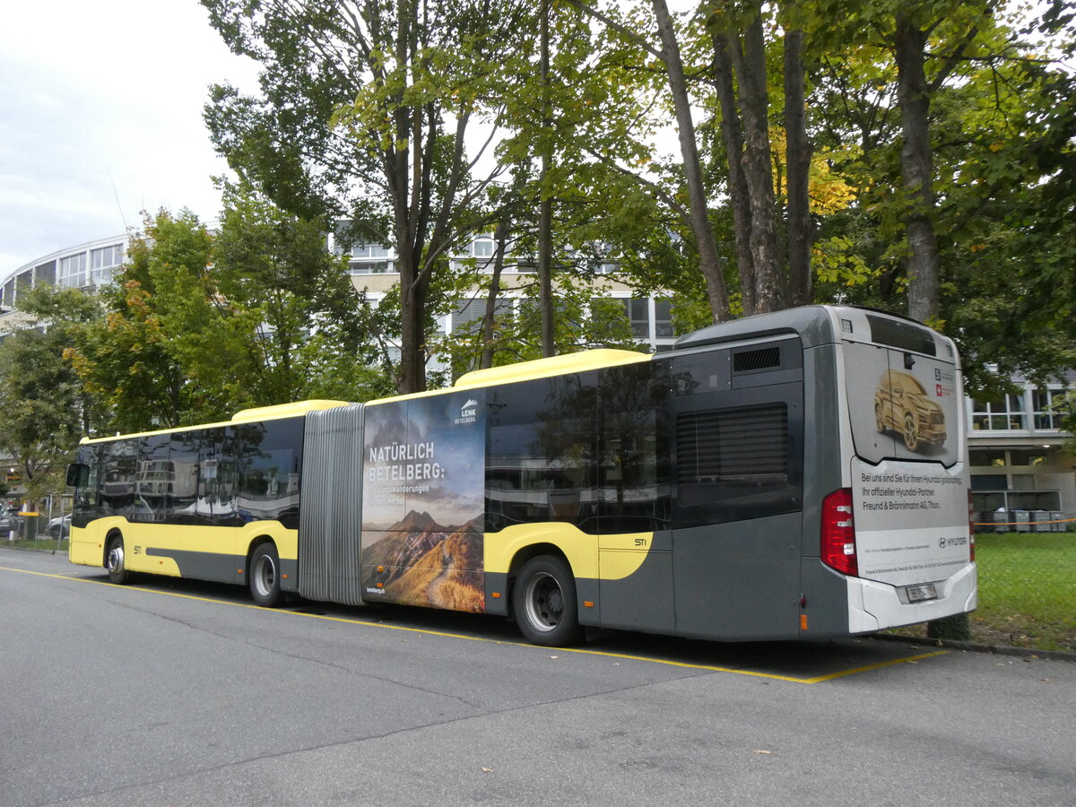 (267'512) - STI Thun - Nr. 705/BE 754'705 - Mercedes am 22. September 2024 bei der Schiffl�ndte Thun