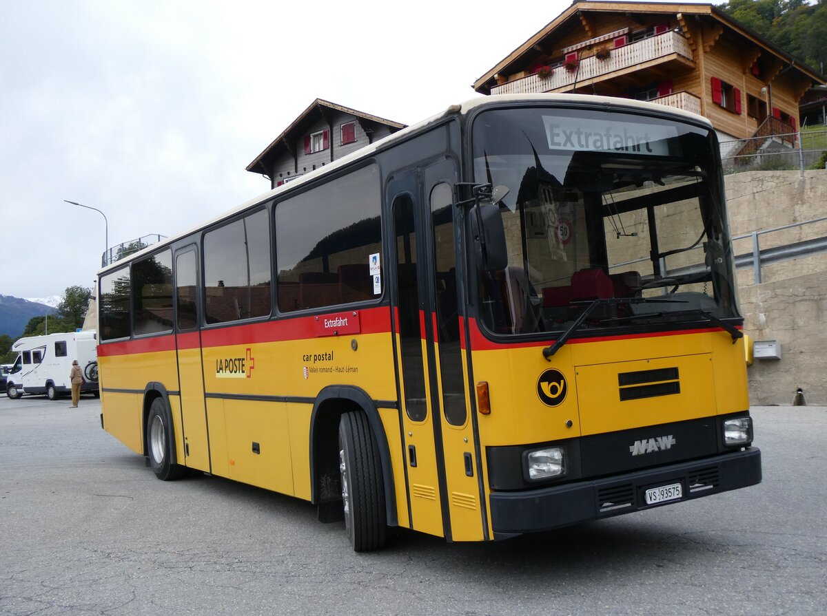 (267'762) - Oser, B�rchen - VS 93'575 - NAW/Lauber (ex Epiney, Ayer PID 1076) am 6. Oktober 2024 in Mund, Dorf