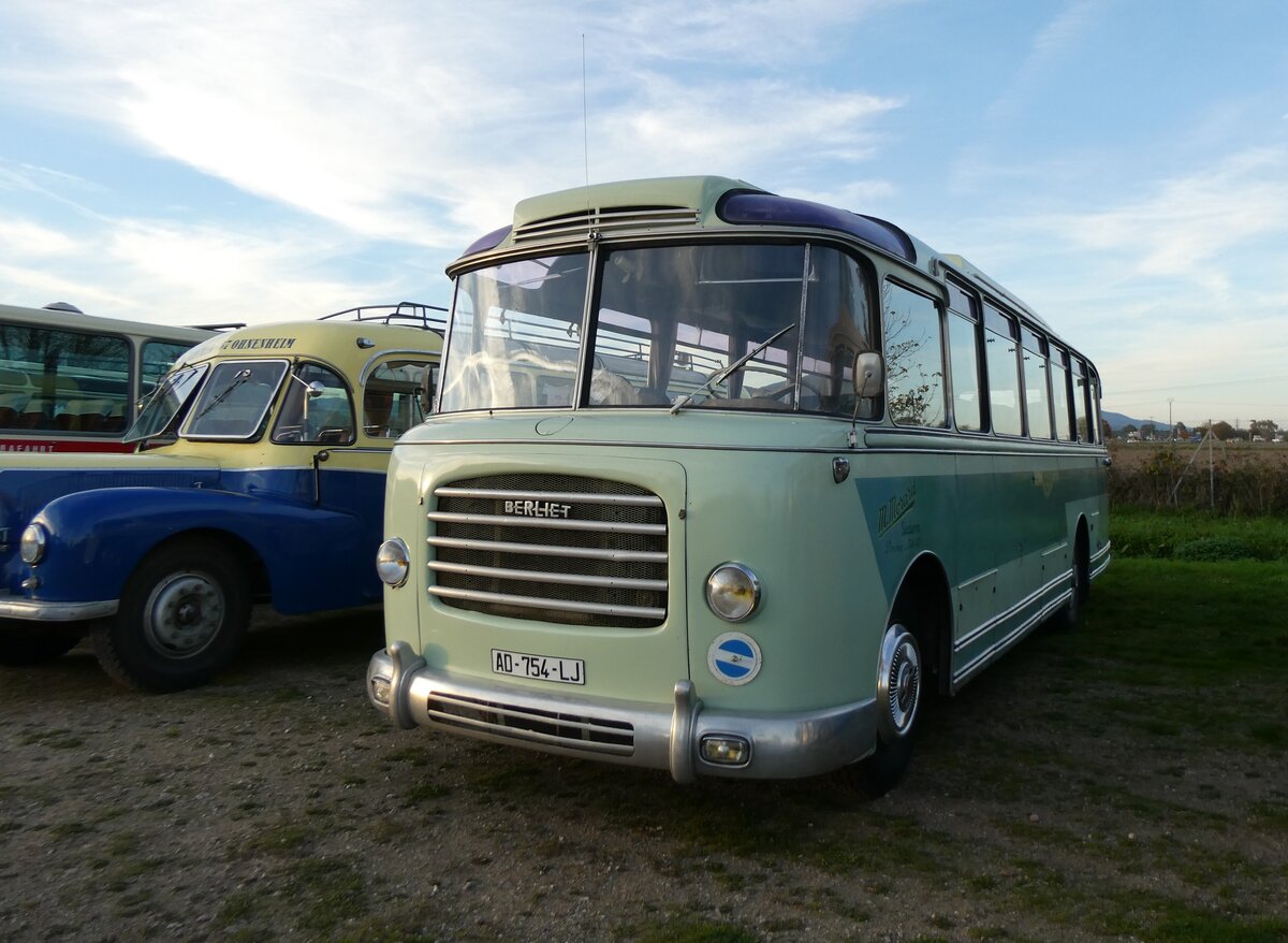 (268'463) - Morard, S�deron (AAF) - AD 754 LJ - Berliet/Gangloff Colmar am 25. Oktober 2024 in Kintzheim, Cigoland