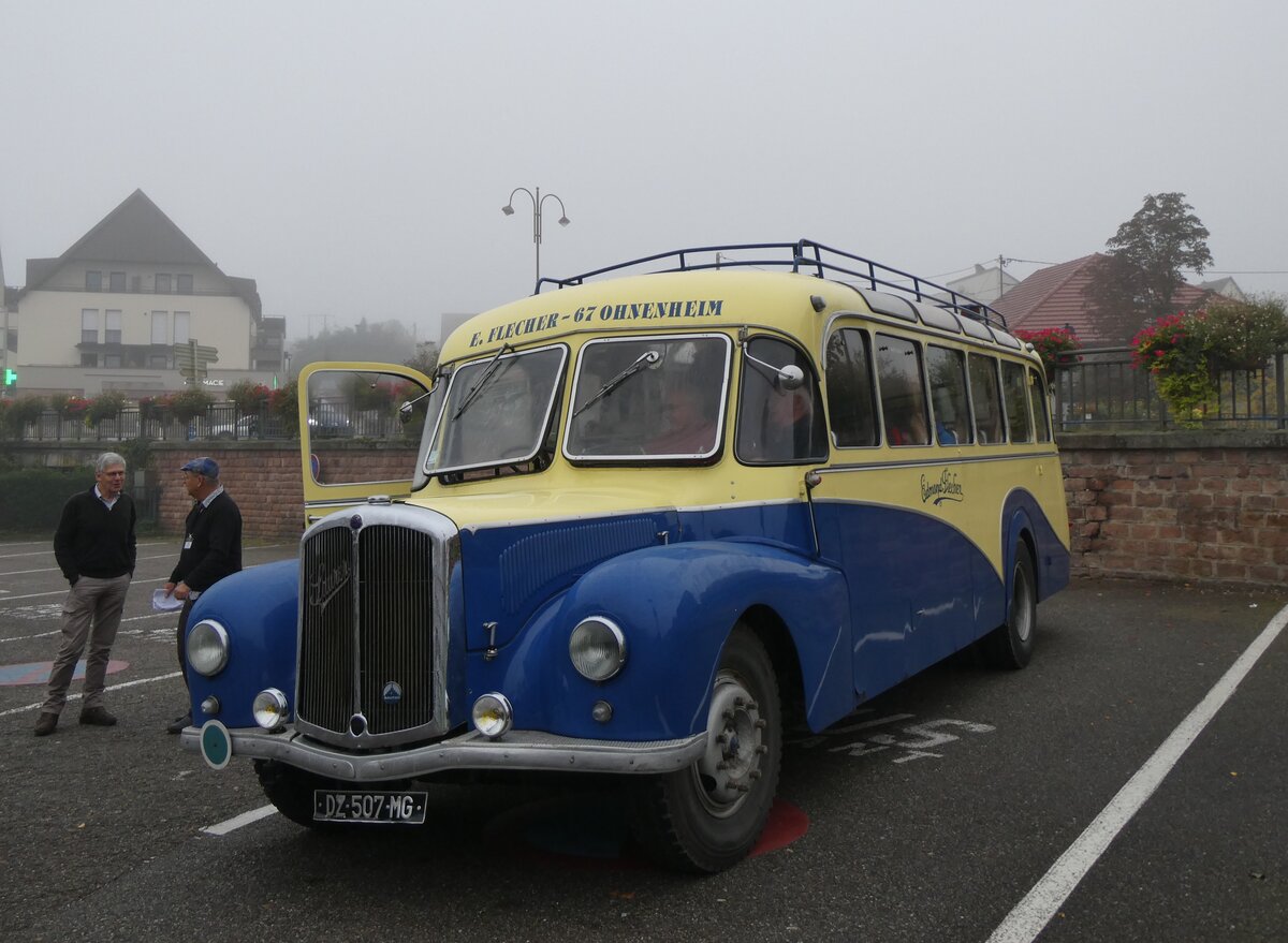 (268'525) - Flecher, Ohnenheim - DZ 507 MG - Saurer/Di Rosa am 26. Oktober 2024 in Ribeauvill�, Parkplatz