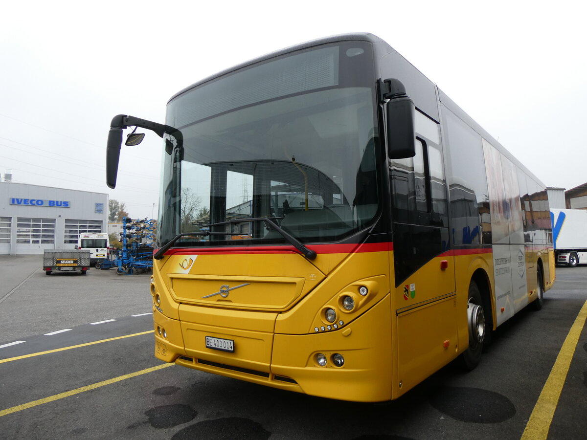 (269'114) - K�bli, Gstaad - BE 403'014/PID 10'964 - Volvo am 10. November 2024 in Kerzers, Interbus