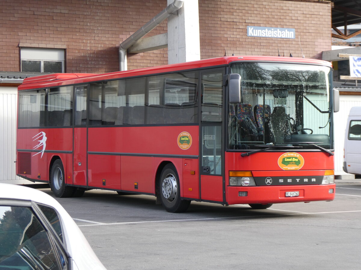 (269'242) - Land-Bus, Wattenwil - BE 146'762 - Setra (ex Gander, Ch�teau-d'Oex; ex TRAVYS Yverdon; ex AFA Adelboden Nr. 5) am 18. November 2024 in Thun, Grabengut
