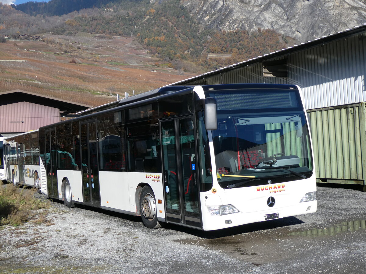 (269'443) - Buchard, Leytron - Nr. 73 - Mercedes (ex Chur Bus, Chur Nr. 5) am 29. November 2024 in Leytron, Garage