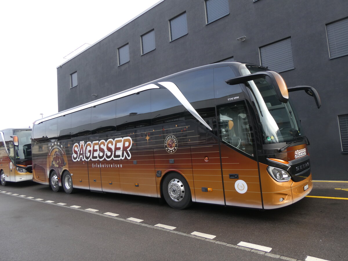 (270'608) - S�gesser, Wintersingen - Nr. 6/BL 6572 - Setra am 4. Januar 2025 in Winterthur, Daimler Buses