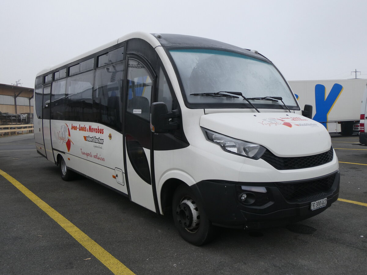 (271'331) - Jean-Louis, F�tigny - FR 300'462 - Iveco/Dyparro am 19. Januar 2025 in Kerzers, Interbus