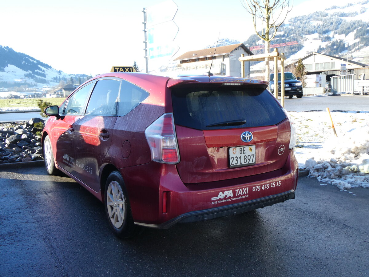(271'500) - AFA Adelboden - Nr. 199/BE 231'897 - Toyota am 29. Januar 2025 in Frutigen, Garage
