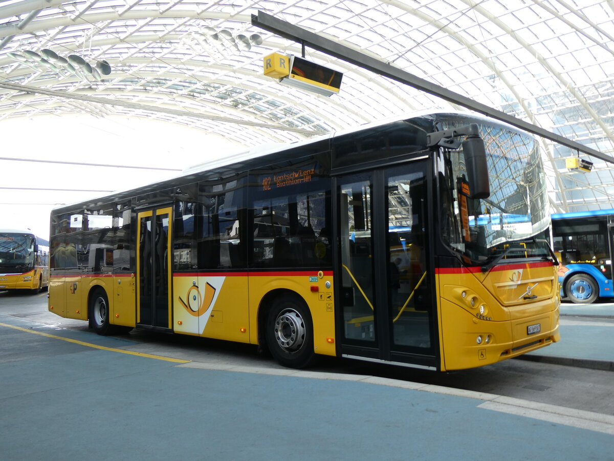 (272'432) - PostAuto Nordschweiz - AG 569'507/PID 11'537 - Volvo (ex Brem, W�lflinswil) am 22. Februar 2025 in Chur, Postautostation