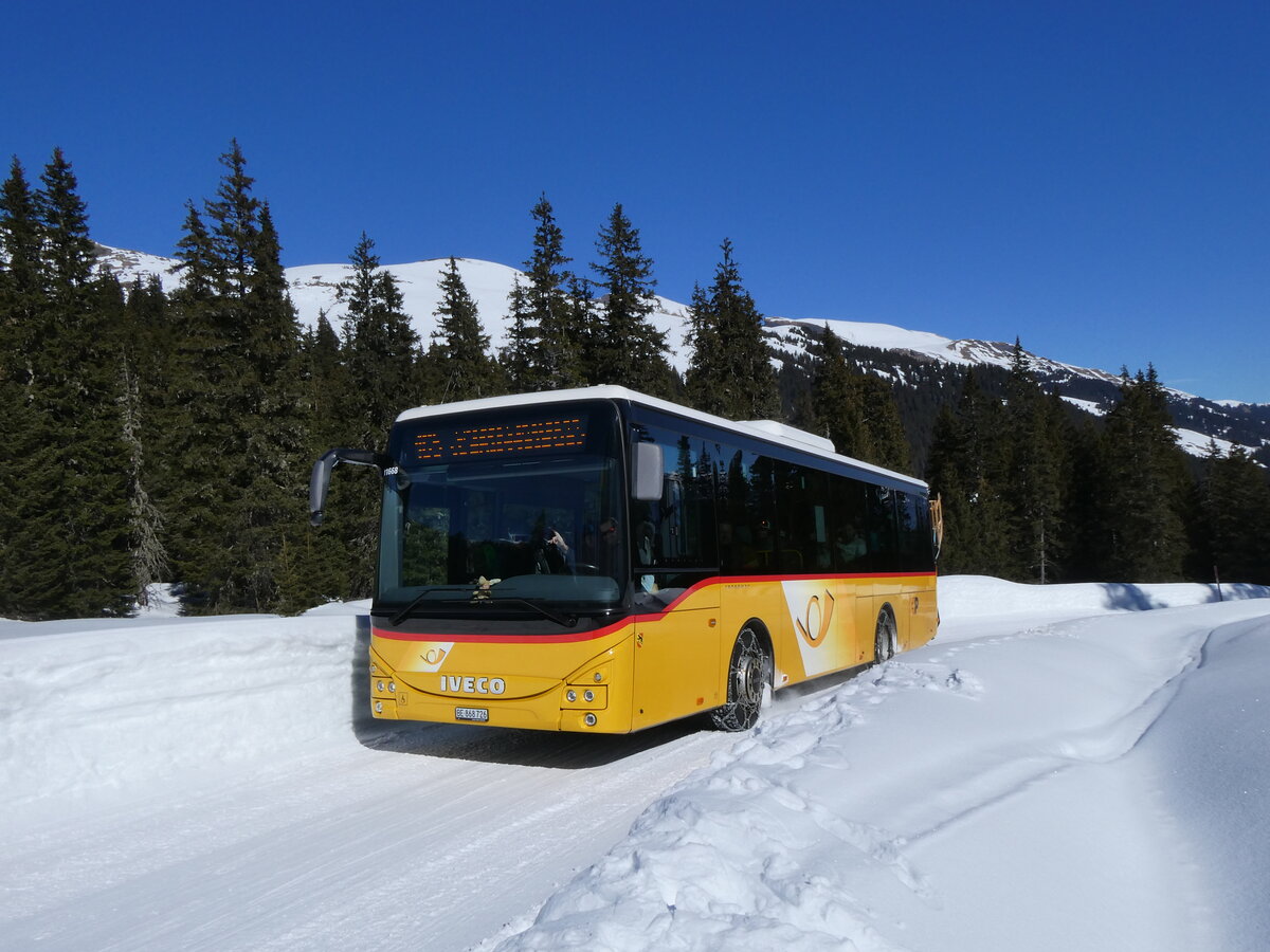 (272'581) - Fl�ck, Brienz - Nr. 26/BE 868'726/PID 11'668 - Iveco am 2. M�rz 2025 bei der Grossen Scheidegg