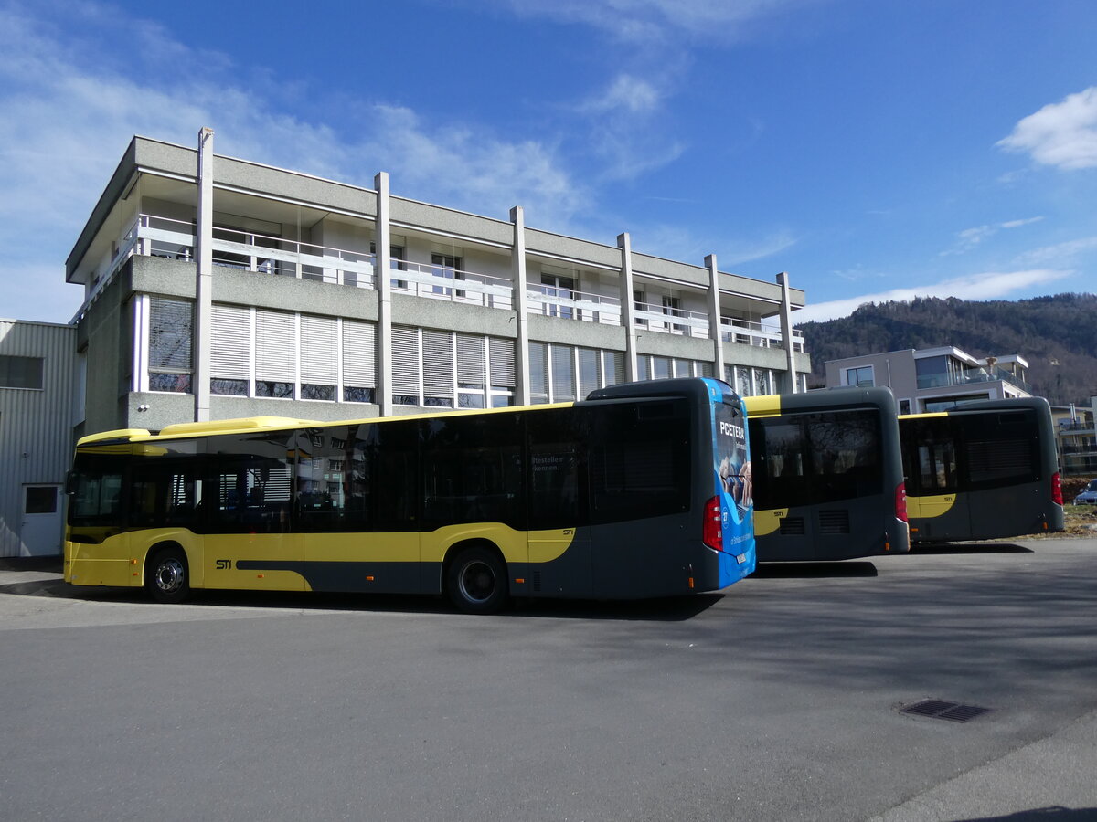 (272'746) - STI Thun - Nr. 176/BE 752'176 - Mercedes am 9. M�rz 2025 in Thun, Garage