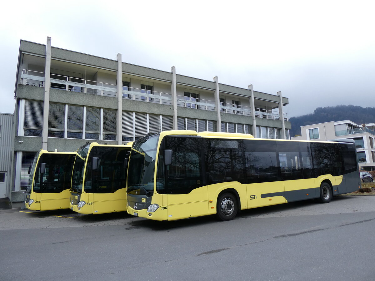 (273'040) - STI Thun - Nr. 180/BE 752'180 - Mercedes am 16. M�rz 2025 in Thun, Garage